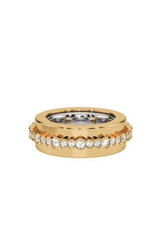 Diamond Line - 18K Rose gold